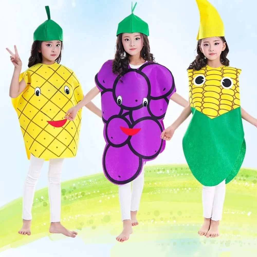 Fruit Fruit Vegetable Cosplay Costume Portable Cosplay Dance Performance Costumes 90-140CM Performances Cos Clothing view 3
