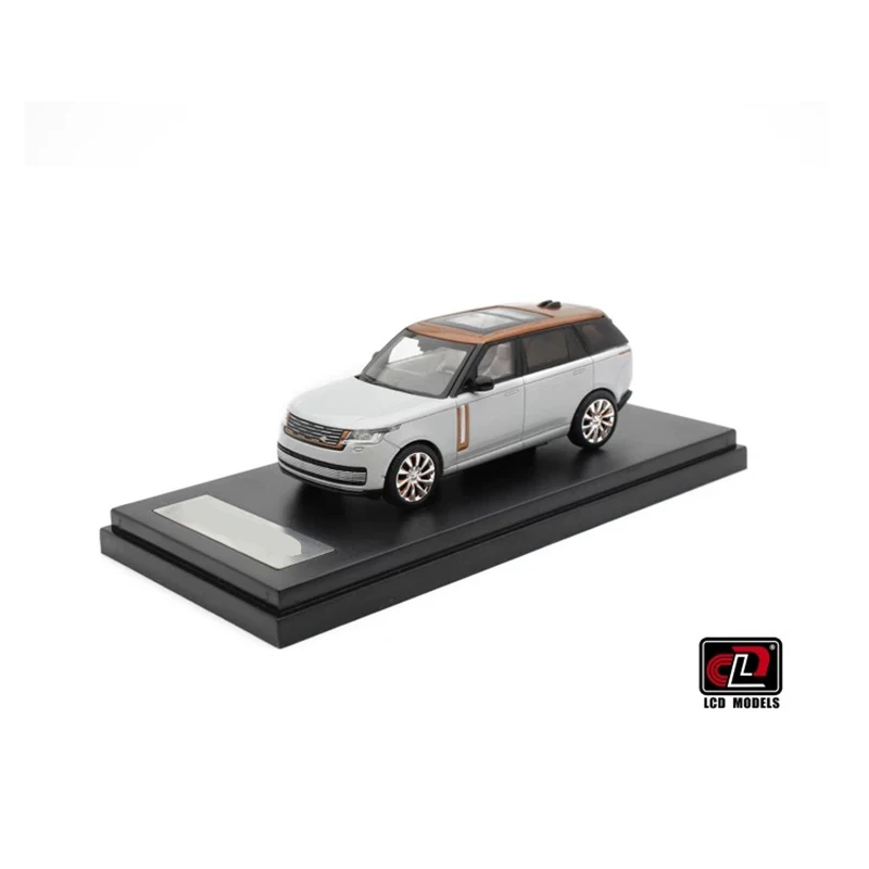 LCD Skala 1:64 Honor Genesis Edition Pojazd terenowy Czarno-biały Model samochodu ze stopu Kolekcja dziecięca Zabawka Prezent