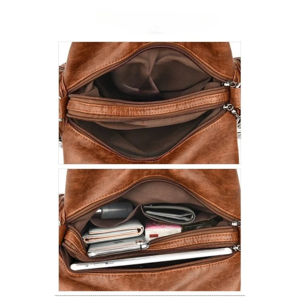 Сумка через плечо, трансграничная ретро-сумка из мягкой кожи для мотоцикла, новый стиль, европейская и американская модная сумка через плечо