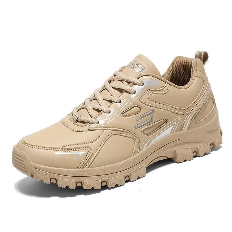 Lightweight Outdoor Low-Top Hiking Shoes Tactical Boot Off-Road Mountain Climbing Shoes New Model Men's Camping Travel Gear
