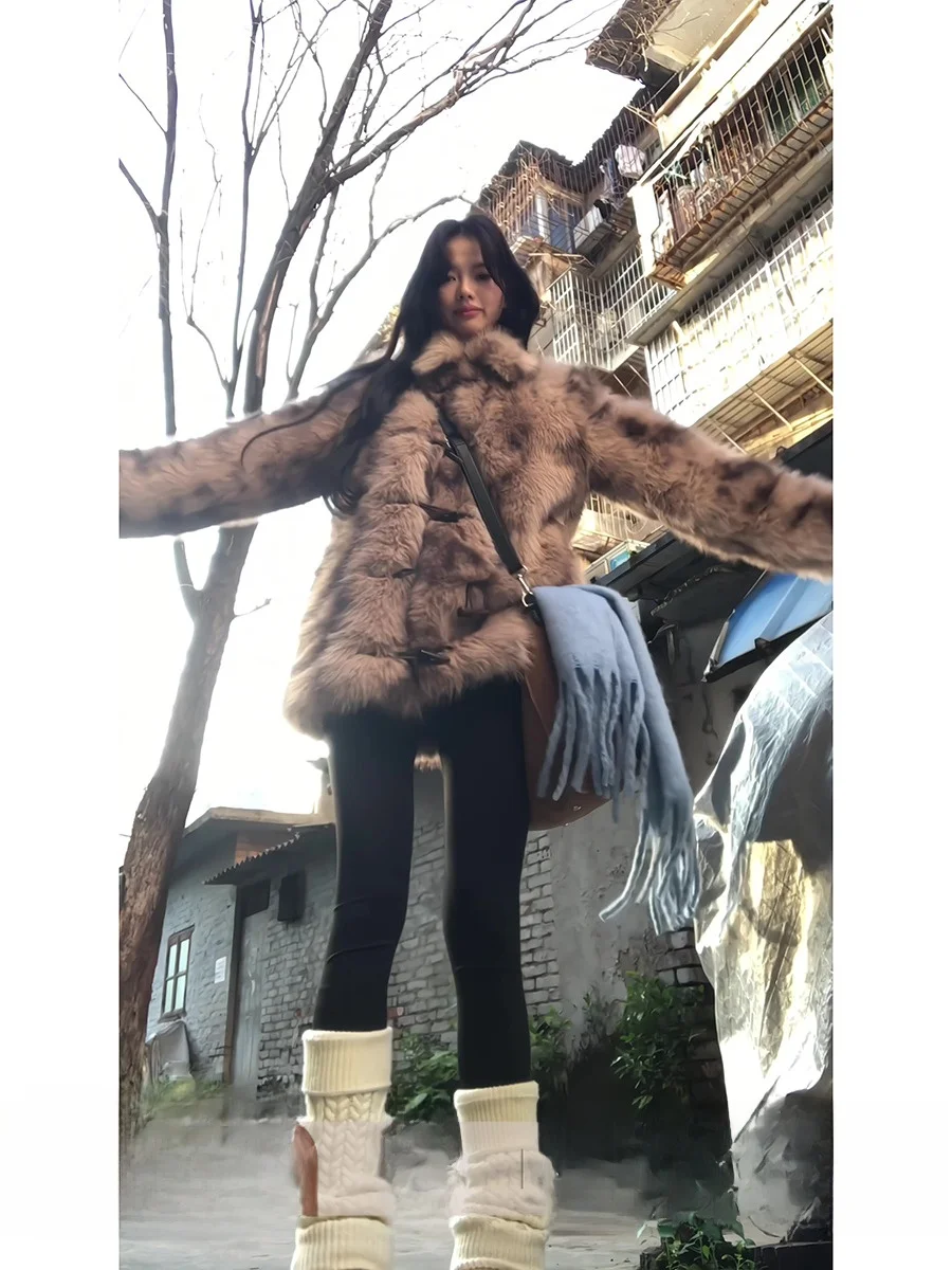 بنطلون نسائي أحمر من قماش جلد القرش للخريف والشتاء، بنطلون يوجا سميك مبطن بالصوف، بنطلون أساسي أسود بأسلوب باربي #1