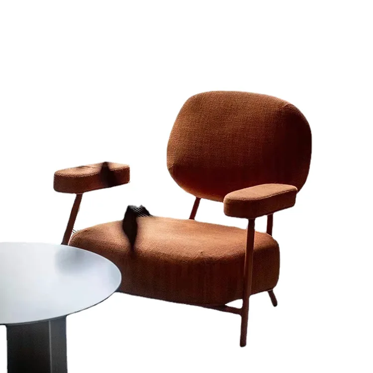 

Light luxury, single, sofa chair, Nordic, simple, modern, living room, balcony, leisure, metal