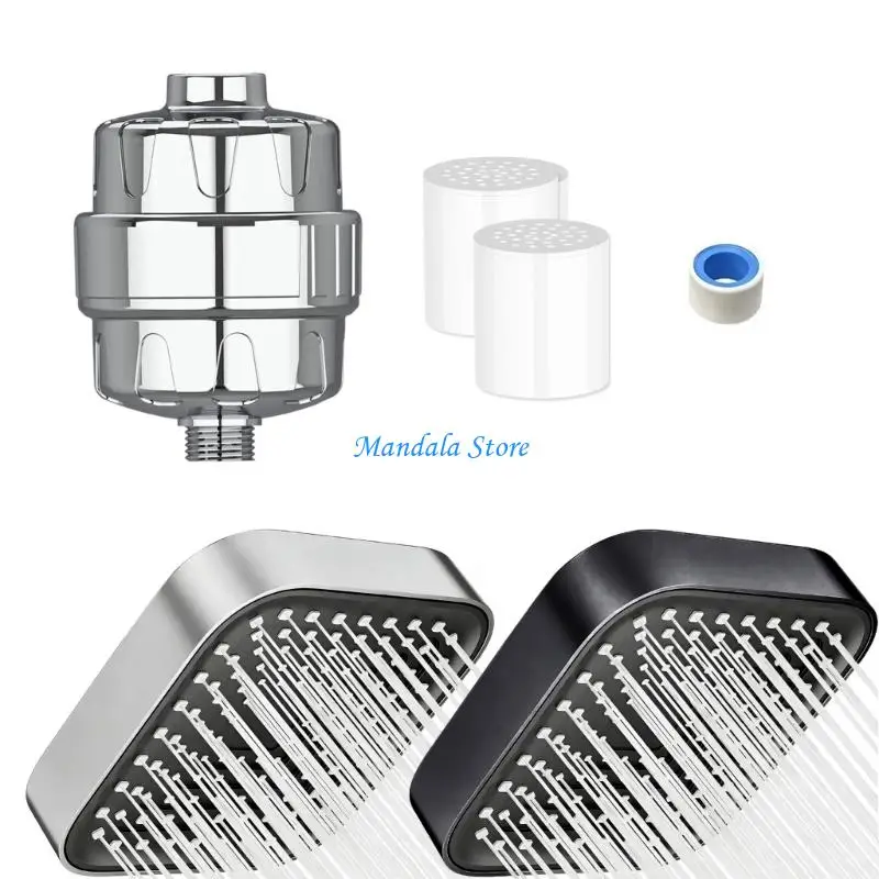 

Насадка для душа U2JC, усовершенствованная 25-ступенчатая очистка для ухода за кожей и волосами