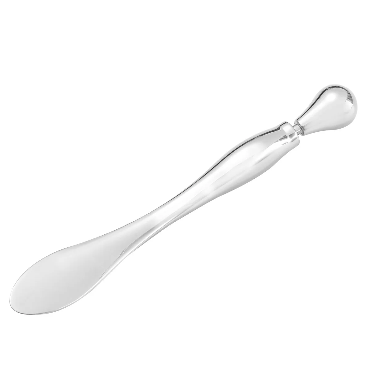 

Массажная палочка из цинкового сплава, портативная, миниатюрная, для снятия усталости глаз, уменьшения темных кругов, прочный аппликатор для крема, инструмент для ухода за глазами