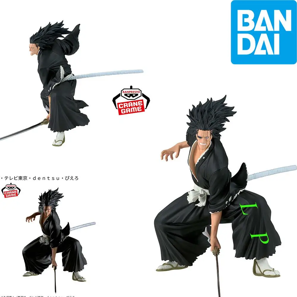 

BANDAI Banpresto Brand new spot goods grim Reaper Thousand Year Blood War Zaraki Kenpachi Anime Figure Model Genuine Boxed Toy