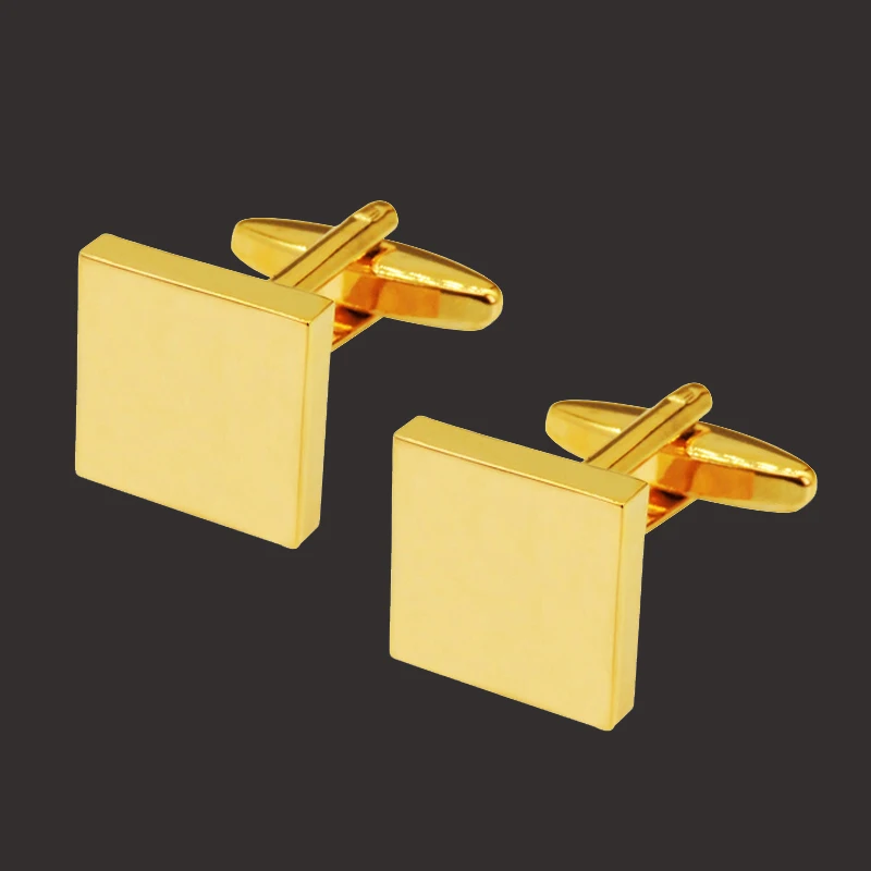 

High quality copper three-dimensional square Cufflinks French shirts men's wedding Cufflinks manufacturers wholesale & retail