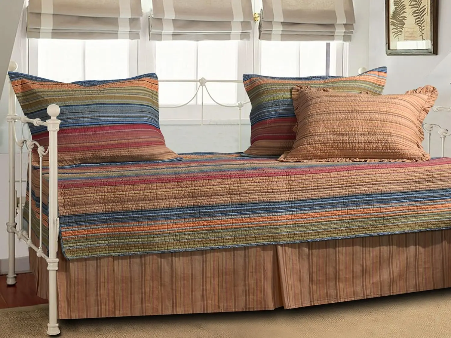 

Katy Daybed Bedding Set, 3'3 inches X 6'3 inches, Multi