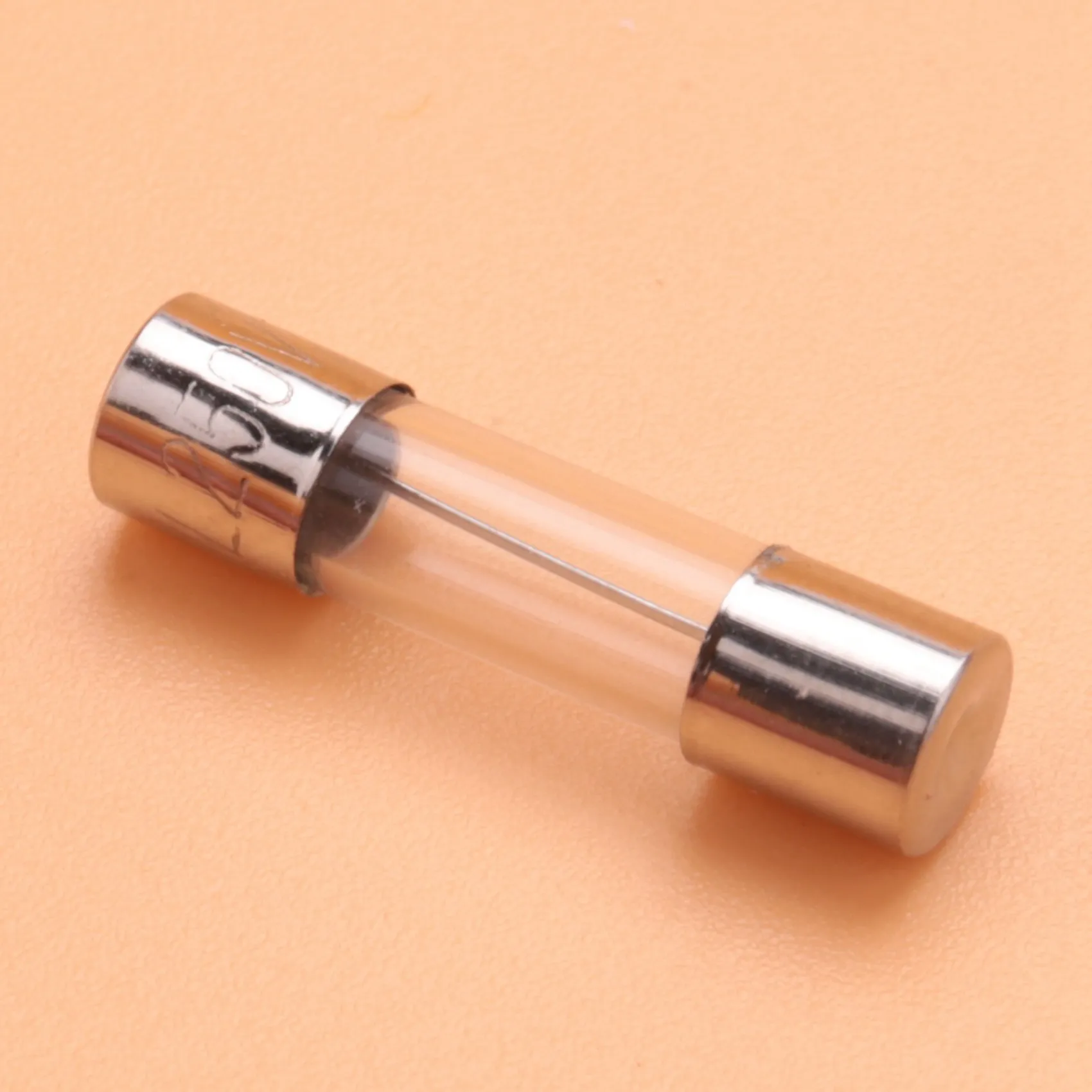 A23F-10 Pcs 250V 10Amp Slow Blow Time Delay Glass Fuses Tubes 5Mm X 20Mm