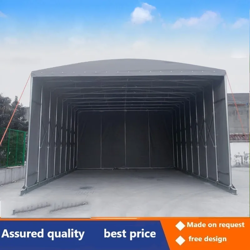 6meter Large mobile push-pull shed movable shed warehouse movable shed movable awning movable push-pull awning