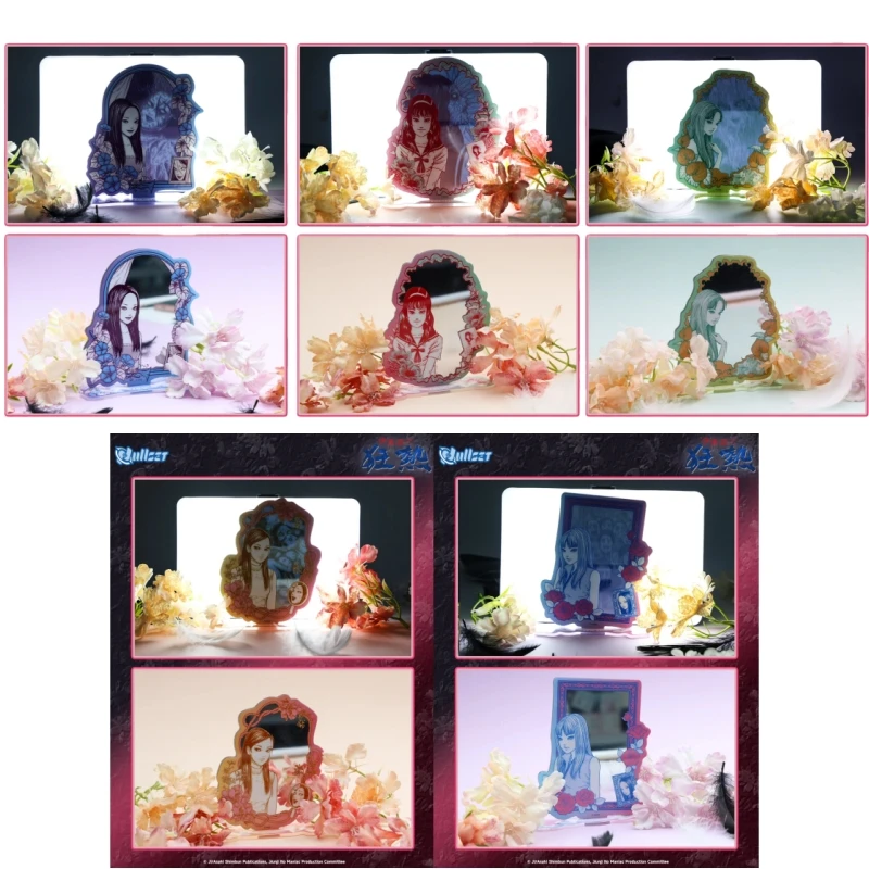 Nowość Junji Ito Tomie Kawakami Akrylowa Dekoracja – Kolekcja Dwóch Form Mroczna Figurka Anime z Kreskówki Horror Manga Unikalny Prezent dla Fanów