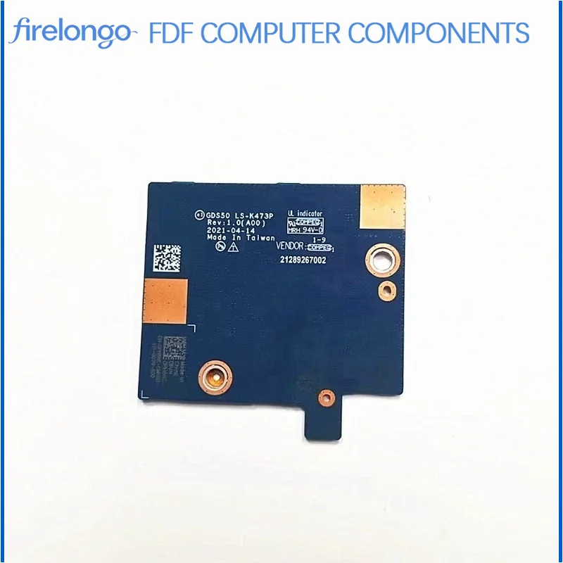 New Original for Dell Alienware X15 R1 R2 Keyboard Interface Board LS-K473P Replacement Part