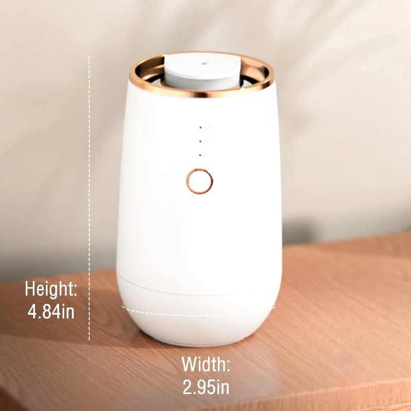 

Mini Car Waterless Cute Oil Diffuser Nebulizing Essential for Aromatherapy with Higher Atomizing Efficienc Air Freshener Home