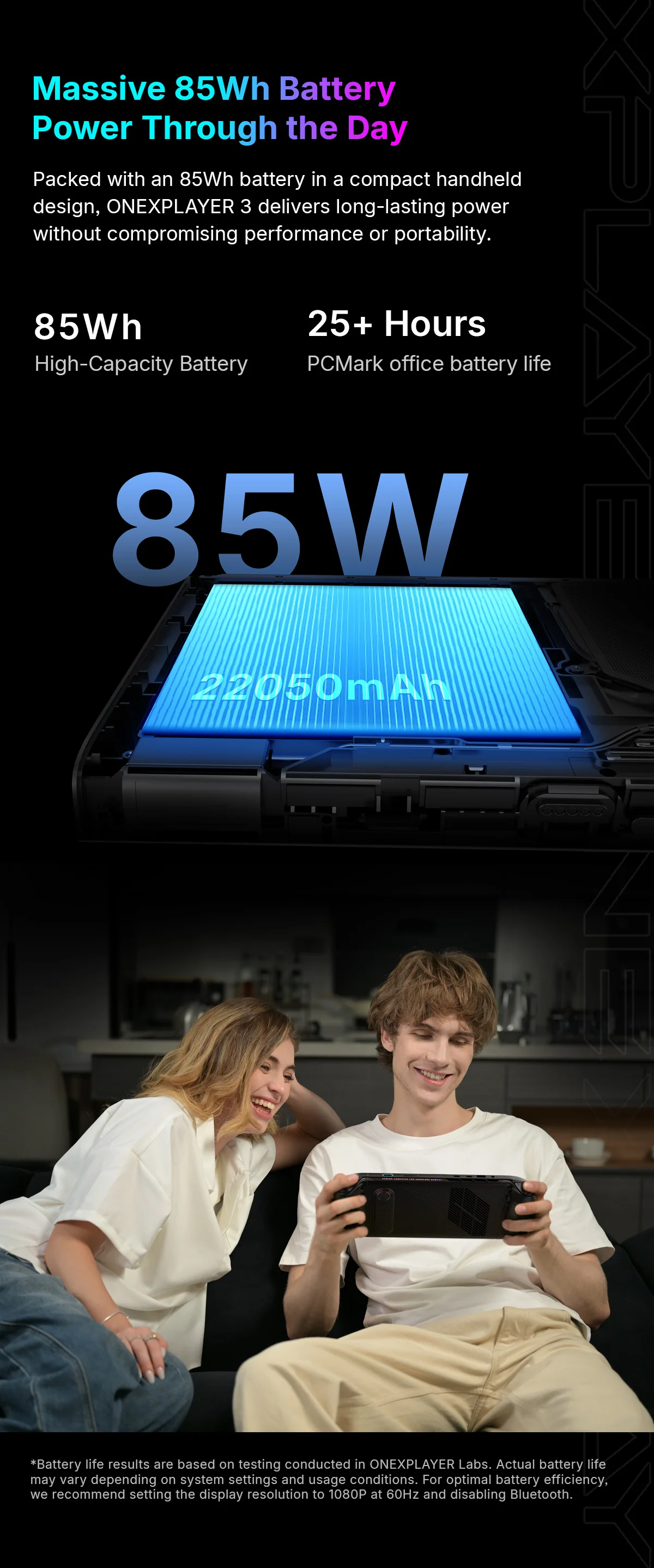 OneXPlayer 3 G3e 3-in-1 Windows Gaming Handheld 8.8 Inch 144Hz AMOLED Intel Arc G3 Extreme Portable Game Console