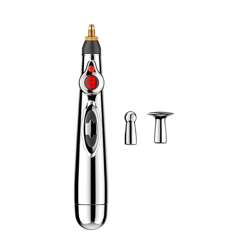 Back Massage Acupuncture Pen Electronic Accupuncture Point Pen Laser Meridian Energy Tens Pulse Pen MultiFunction Body Massager