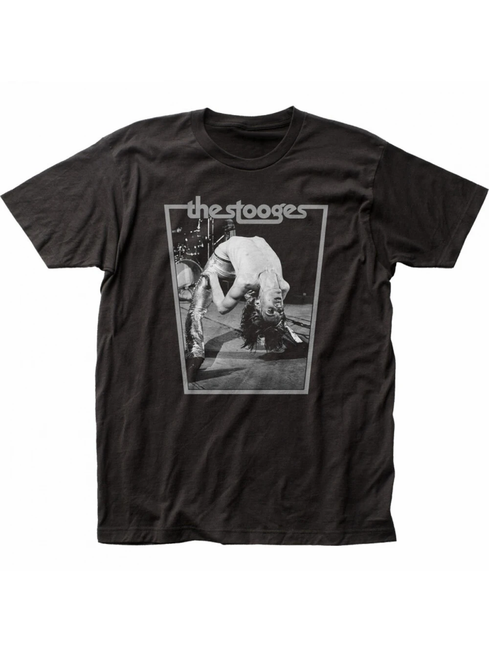 Camiseta gráfica divertida para hombre con diseño de 'Igor', diseño de banda de rock negra, cuello redondo informal, mangas cortas, cómoda para todas las estaciones
