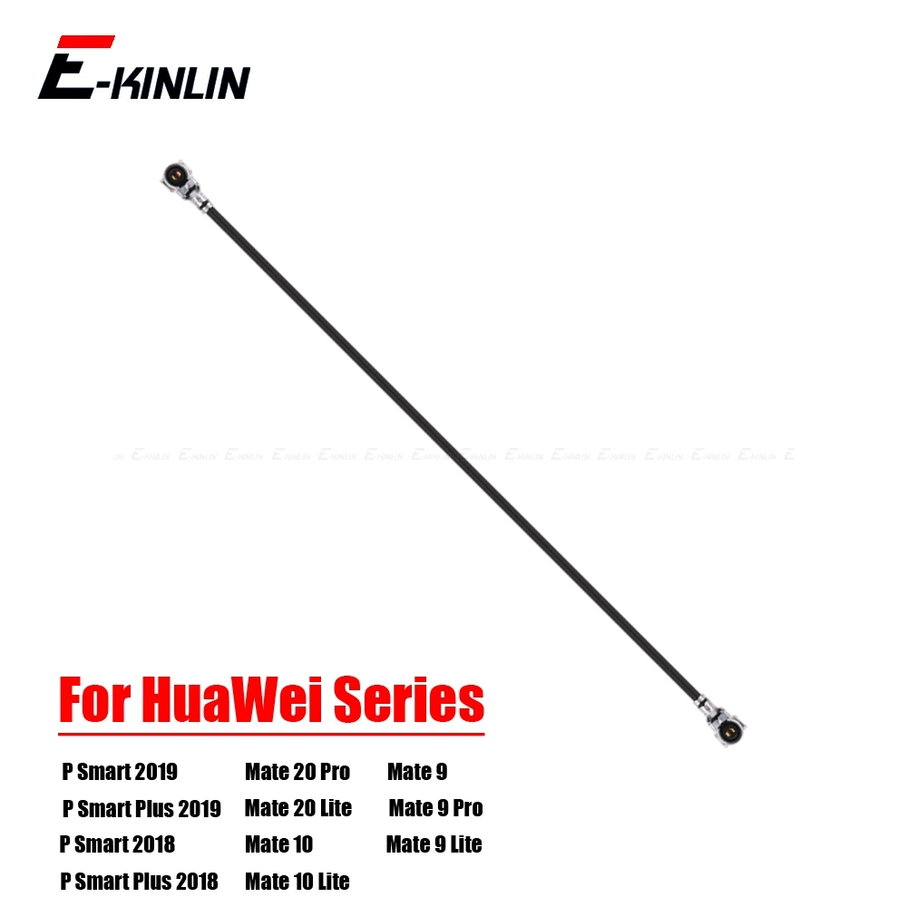For HuaWei Mate 20 10 9 Pro Lite P Smart Plus 2019 Antenna Signal Wifi Coaxial Connector Aerial Flex Cable Ribbon
