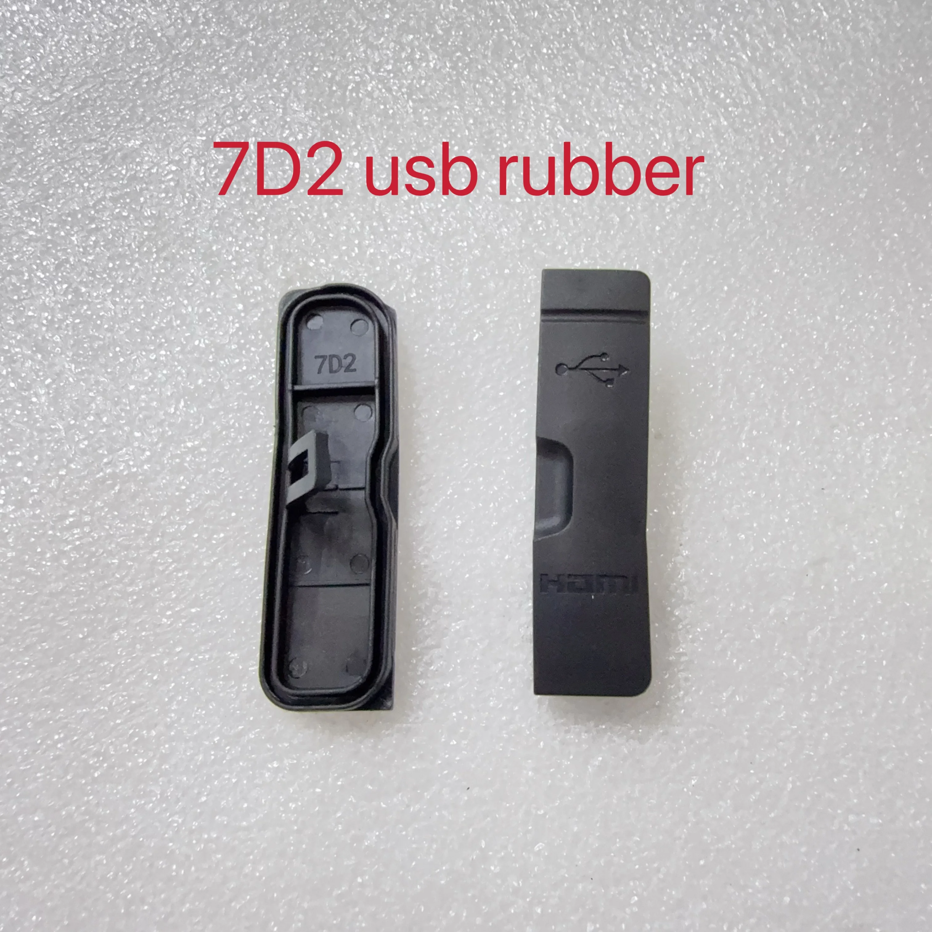 NEW For Canon EOS 7D Mark II 7D2 HDMI / USB / MIC Rubber Camera Repair Part