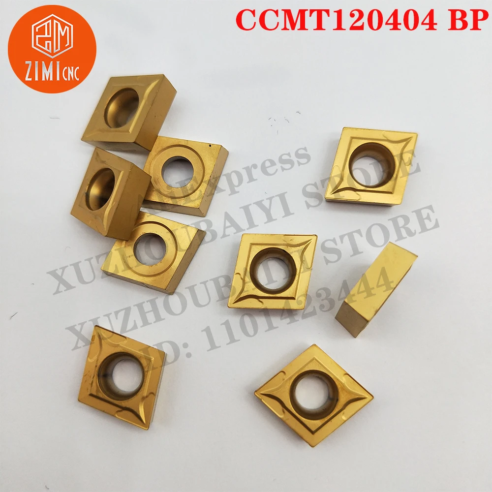 CCMT120404 PA CCMT 120404 Pastilhas de Metal Duro torno de metal Ferramentas CNC Lâminas de corte de torno mecânico ferramentas de corte Inserção giratória CCMT