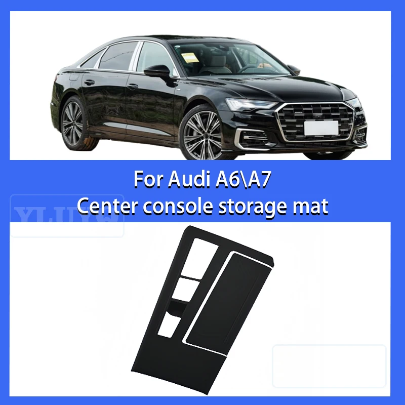 

For Audi A6 A7 Instrument Panel Protective Film Central Control Silicone Protective Pad Silicone Car Interior Accessories