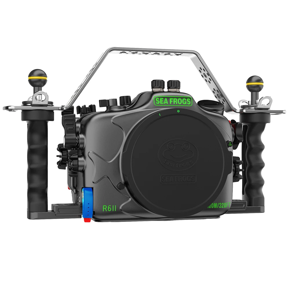 Seafrogs SF14002 100M Professional Waterproof Aluminum Alloy Camera Case Body For Canon R6II