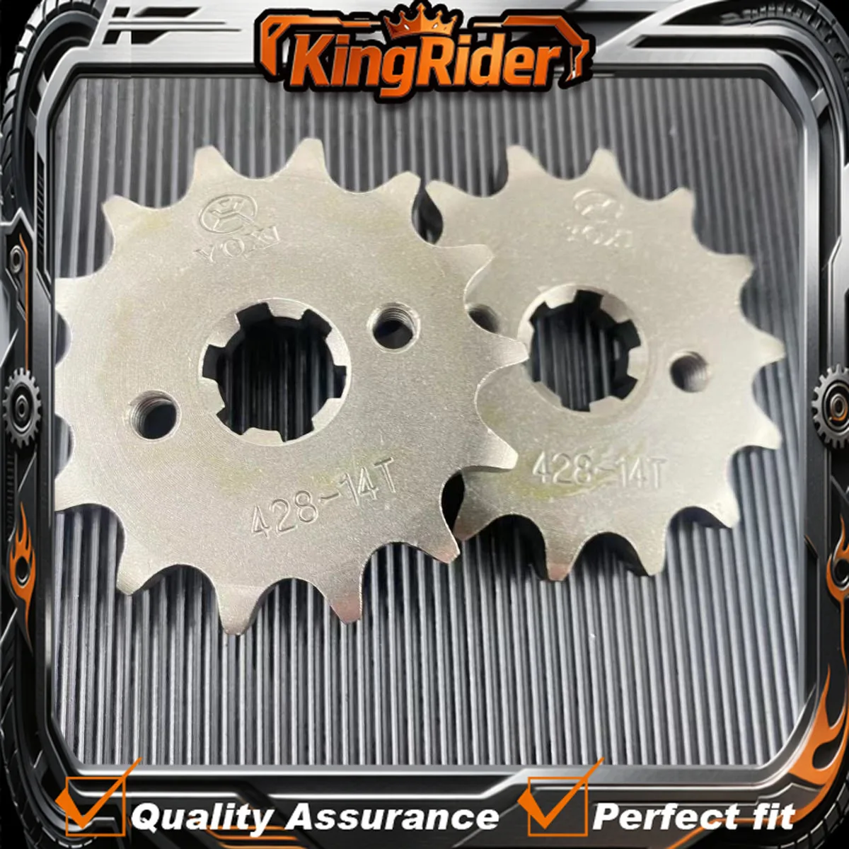 Fit For JIALING COCO Cross125x coco125x parts speed increase small gear modification upgrade small chain wheel small tooth disc