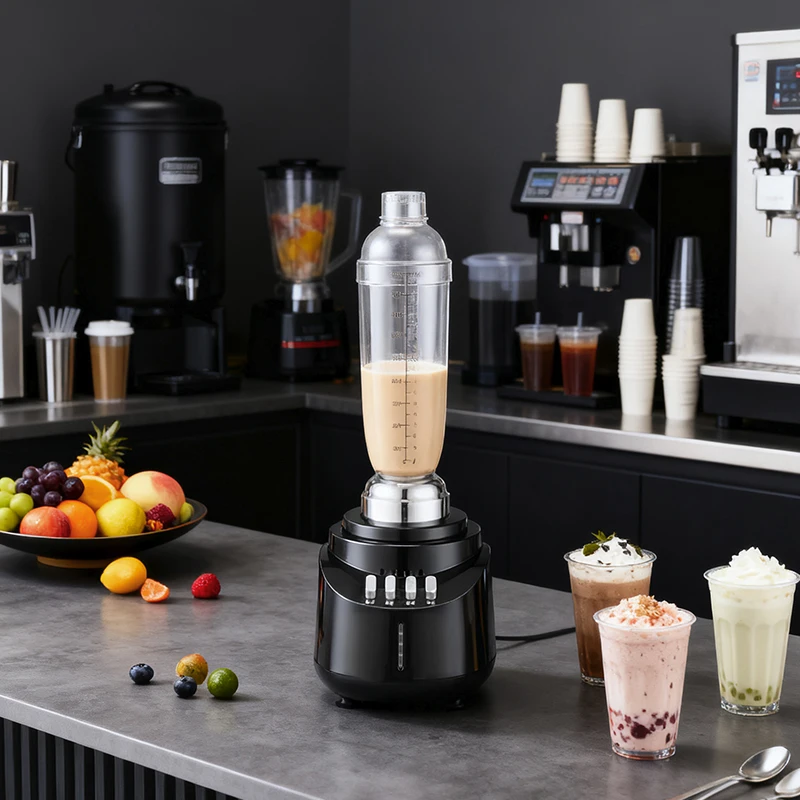 Multifunction Milkshaker Milkshake Bubble Tea Stirring Machine Drink Milk Foam Mixer Blender Smoothie Maker
