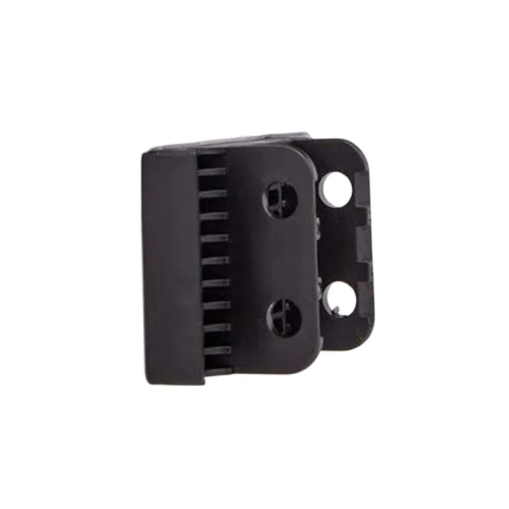 Replacement Part Conveyance Block Chain Pad Black Nylon Rubber 62 80 18 millimeter for HOMAG Edge Banding Machine
