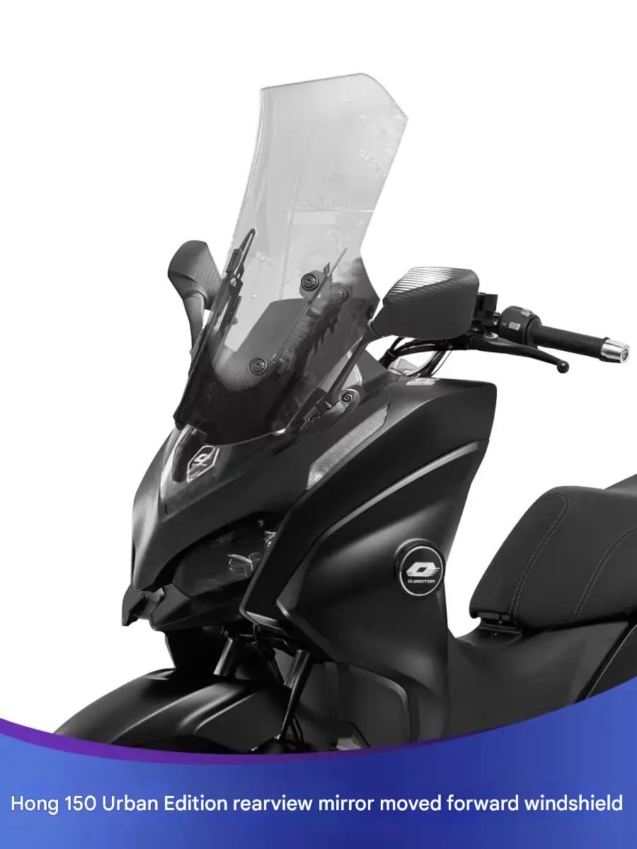 FOR Height Adjustable Windshield Mirror Relocation Kit for QJMOTOR Hong 150 Urban Motorcycle Modified Accessory Maintain