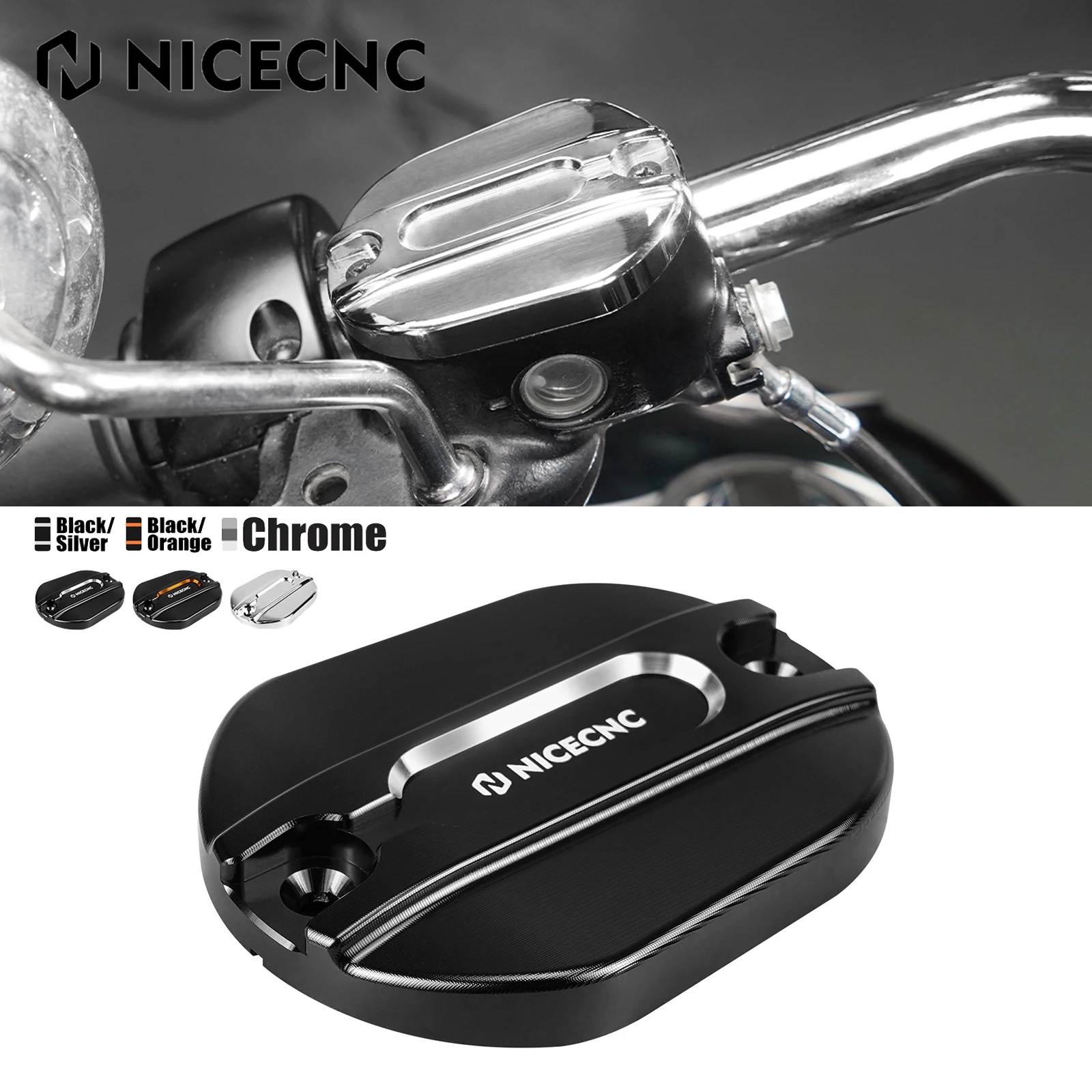 

Front Brake Master Cylinder Cover For Harley Iron 883 XL883N 2014-2020 Iron 1200 XL1200NS 2018-21 Sportster 883 1200 Seventy Two