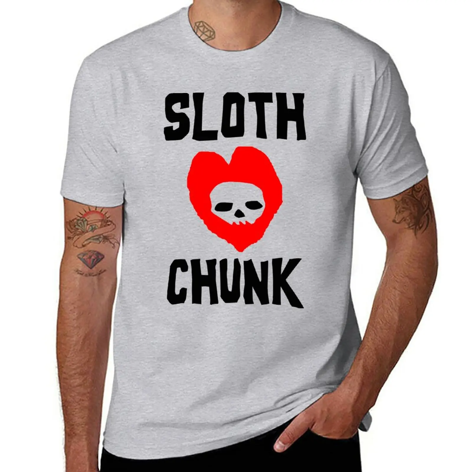 Sloth Love Chunk T-Shirt tees heavyweights quick-drying vintage clothes mens white t shirts