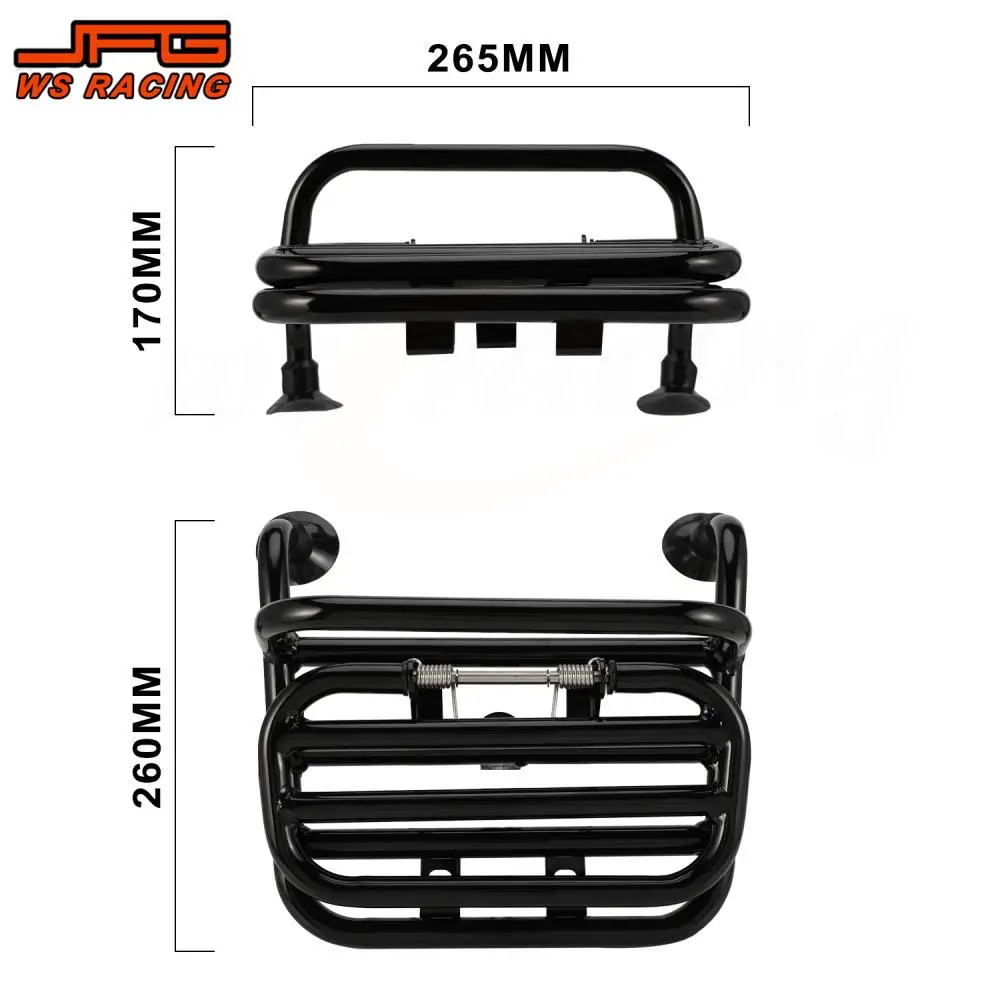 Luggage Bracket New Motorcycle Accessories Front Carrier Iron Storage Racks Shelf Rack Carrier for HONDA NW F125 NW125F Parts