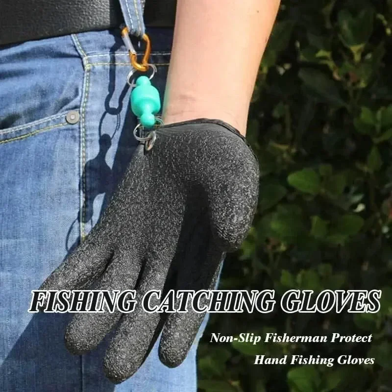 Waterproof Fishing Gloves Fishing Gloves Fishing Gloves Magnet Release Anti-slip to protect hands from punctures and scratches