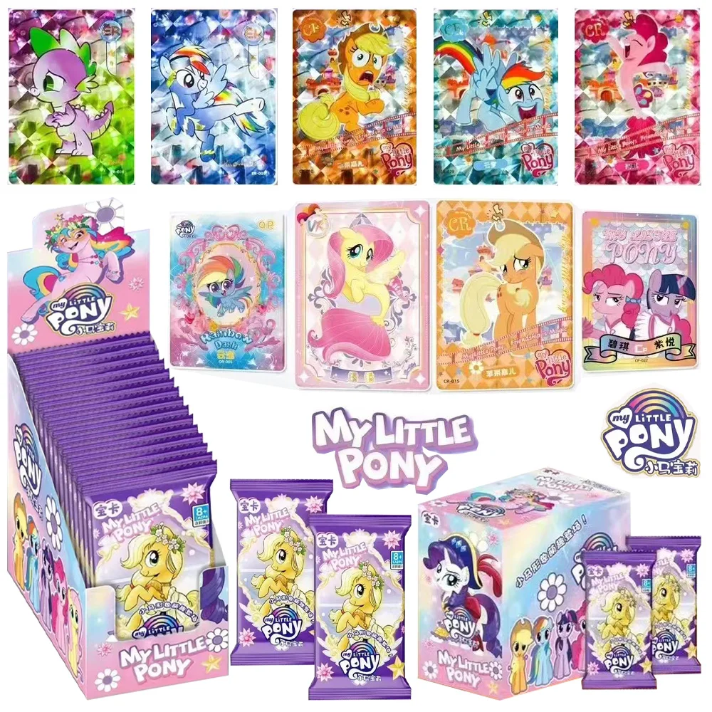 Commercio all'ingrosso New My Little Pony Cards 30th Anniversary Limited Friendship Eternal Card Rare SC SGR Cards Toy Gift Princess Card