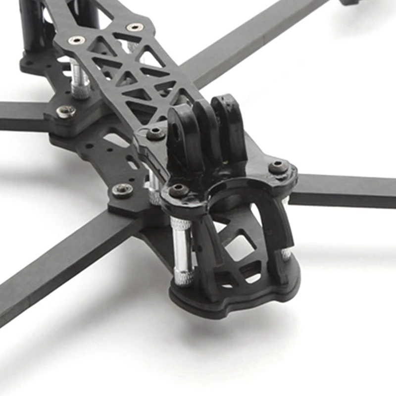 Mark4 225mm quadro de drone fpv fibra de carbono quadro de vôo de longa distância rc drone modificação acessórios preto