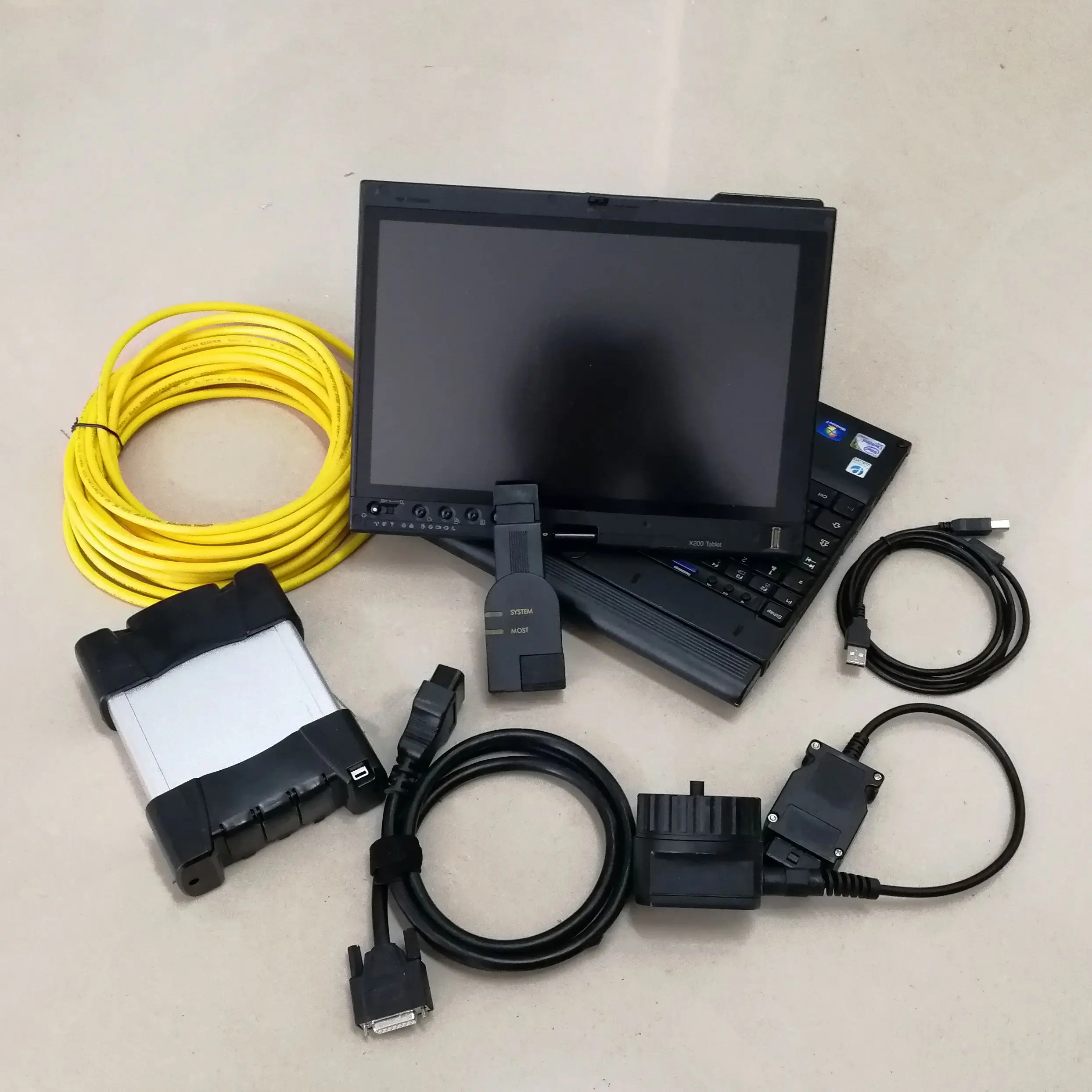 

Icom Next BMW Wi-Fi Connect Автоматический диагностический инструмент Сканер кода V05.2025 с новейшим программным обеспечением 1 ТБ SSD Предварительно загруженный на использовании T410 I5 8G