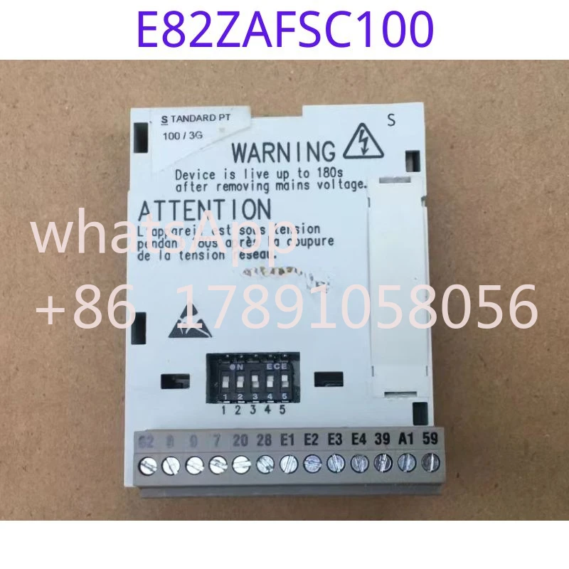 The function test of the second-hand module E82ZAFSC100 is intact