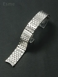 Stainless Steel Watch Band for Tissot 1853 Junya T063 Watch Strap T063610 T063617 T063639a Refinished Steel Belt 20mm