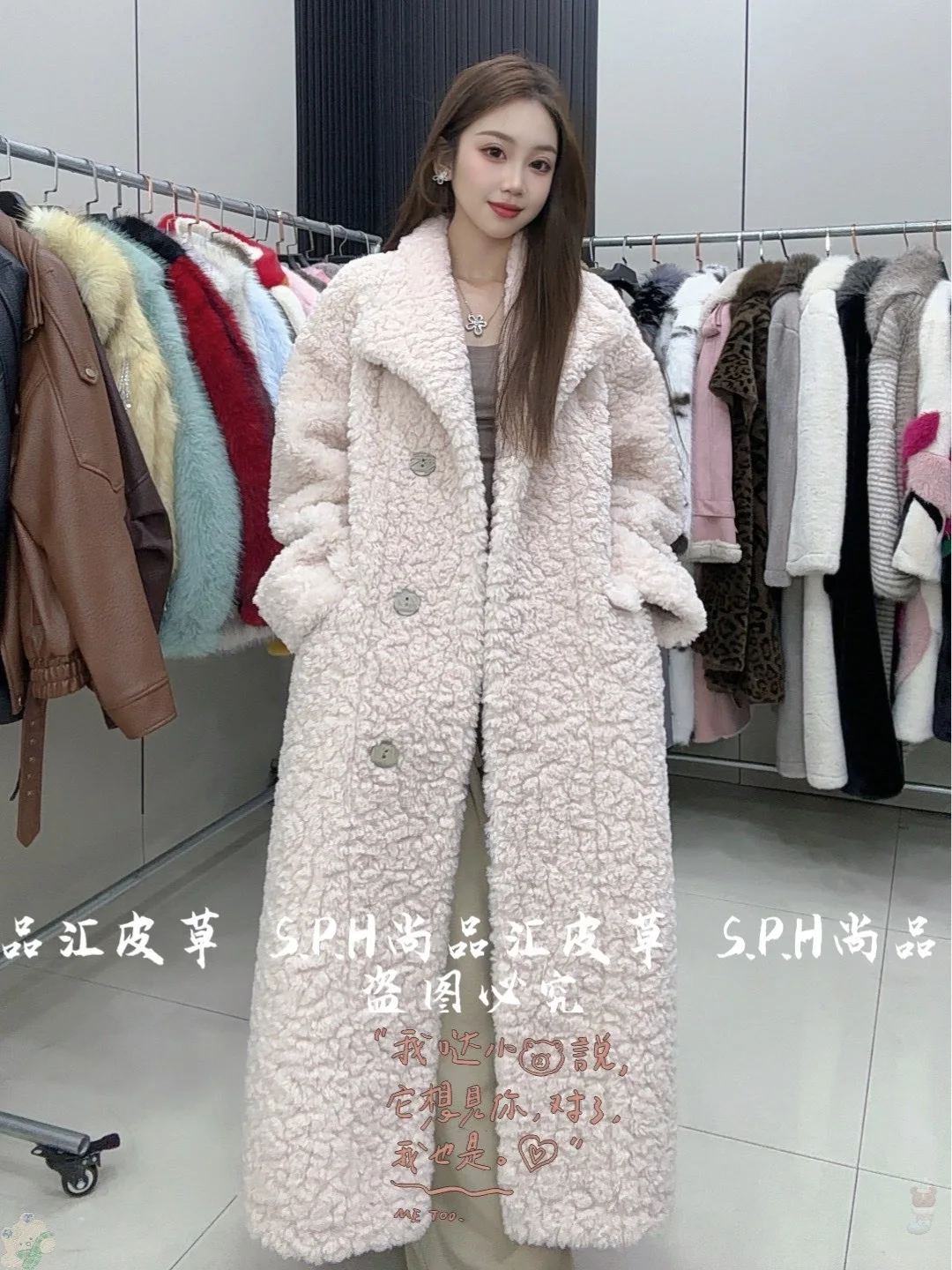 Damskie płaszcze ze sztucznego futra 2025, nowe, zimowe, długie, eleganckie, modne, ocieplane, kobiece, z długim rękawem, jednokolorowe, stylowe kurtki ze sztucznego futra.