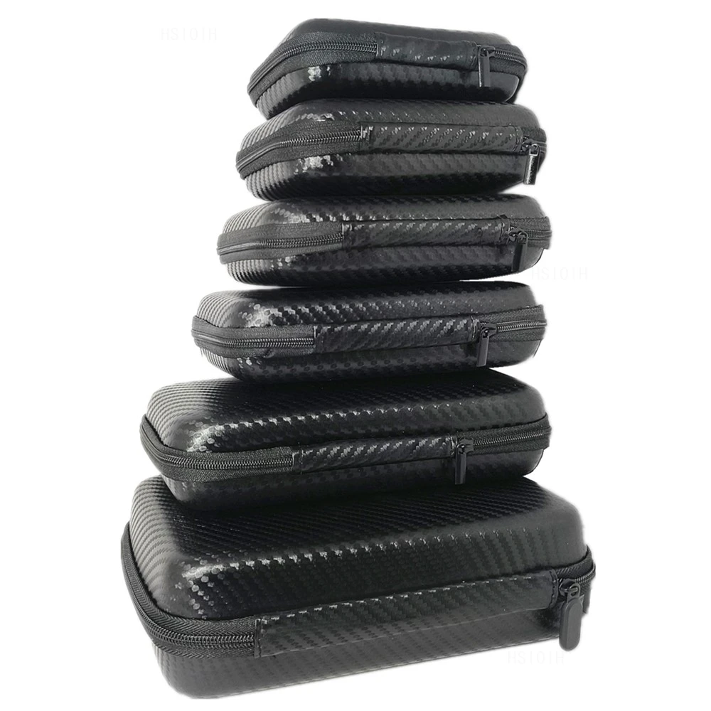 إيفا سماعة أكياس صناديق حقيبة التخزين المحمولة مجموعة أدوات إصلاح السيارات تخزين ألياف الكربون نمط مع حقيبة سستة