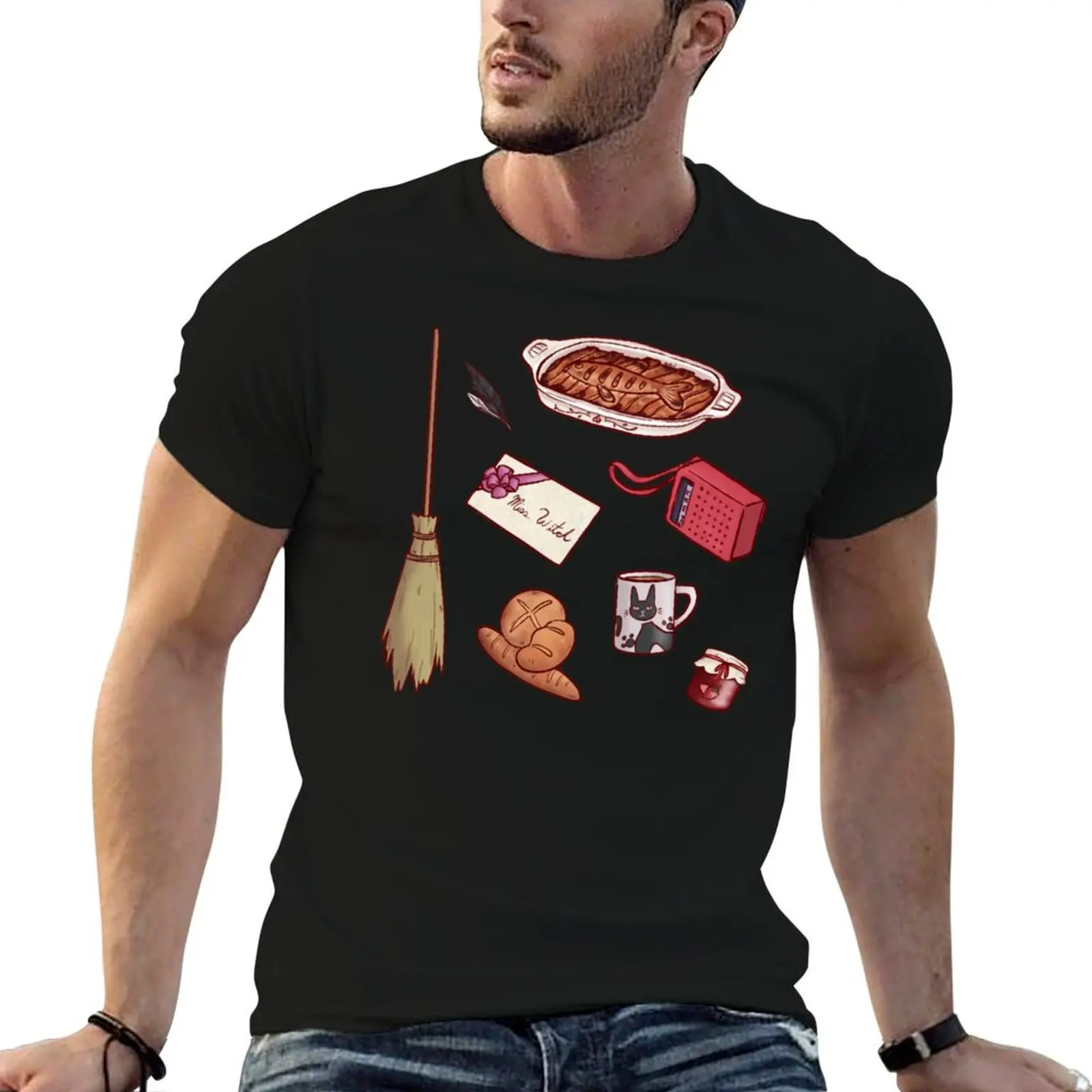 Kiki’s T-Shirt tees basketball graphic tees graphic t shirt vintage luxury clothes men