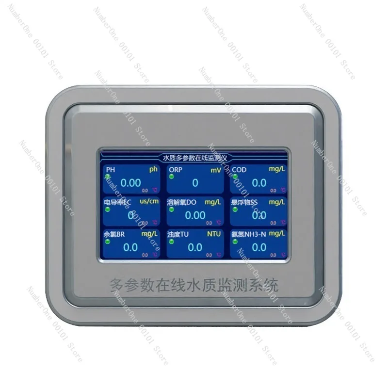 Multi-Parameter Water Quality Tester PH Turbidity Ozone COD Dissolved Oxygen EC Hardness Residual Chlorine Monitor