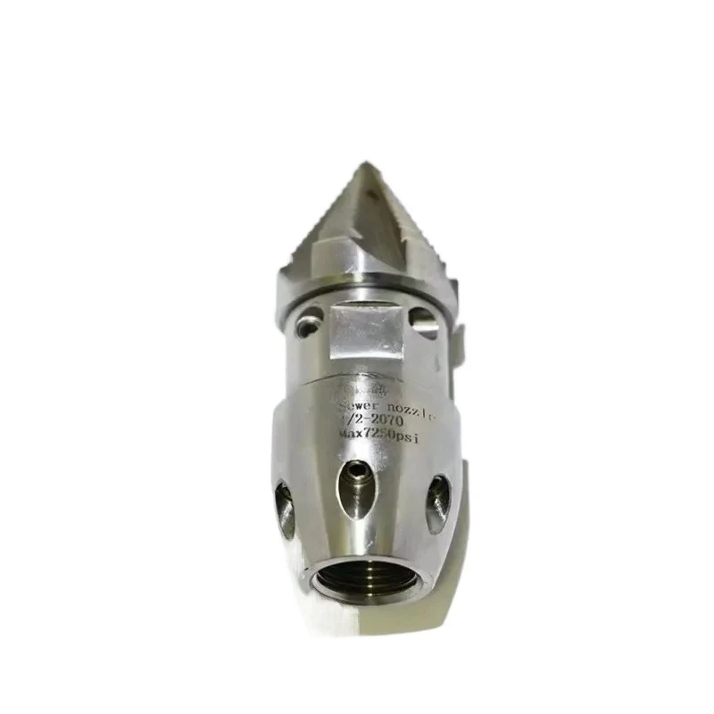STLF 4000 PSI High Pressure Washer Drain Nozzle Cleaning Hose Nozzle 4 Front 6 Rear Nozzle