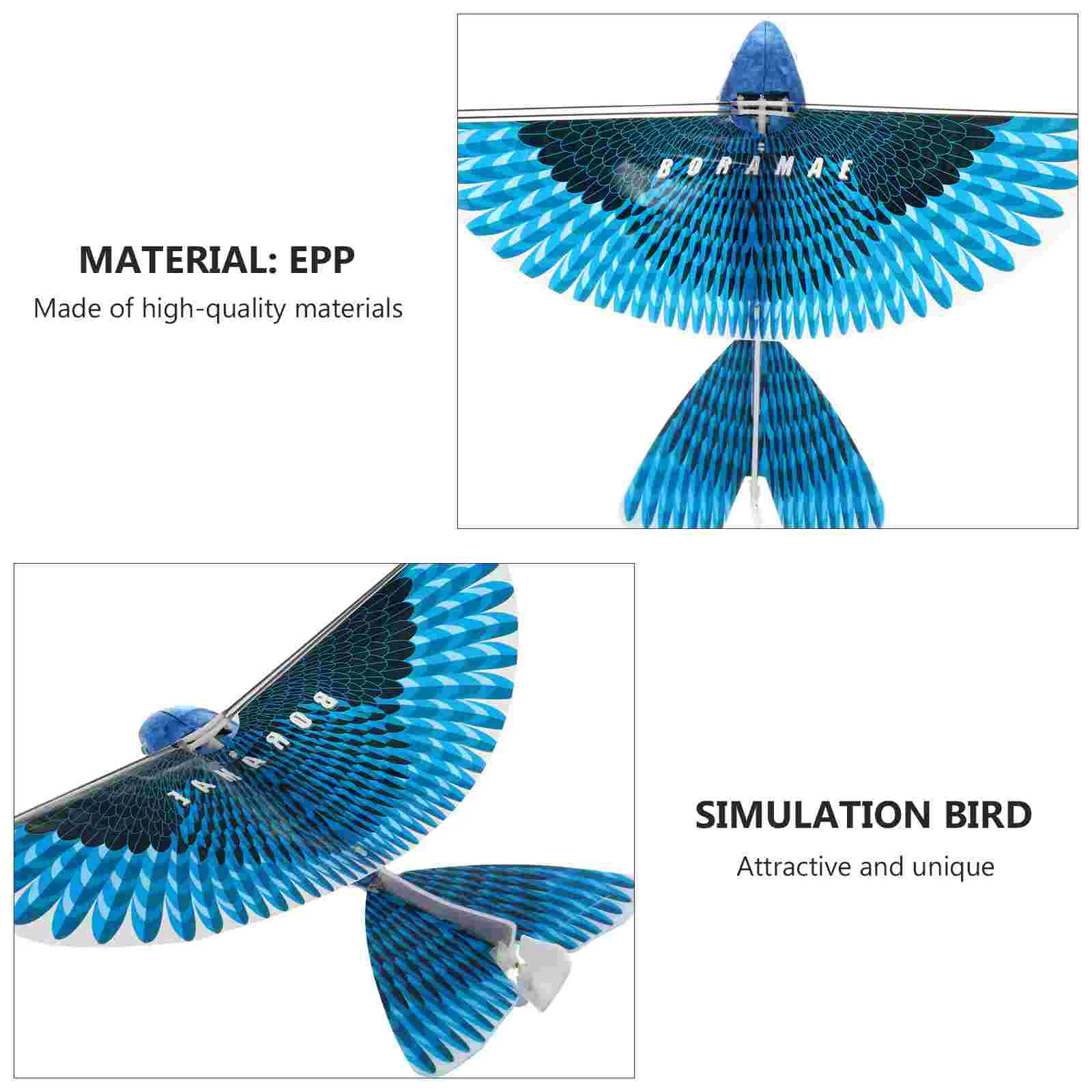 USB Charging Flying Bird Toy Indoor Outdoor Realistic Mechanical Bird for Kids