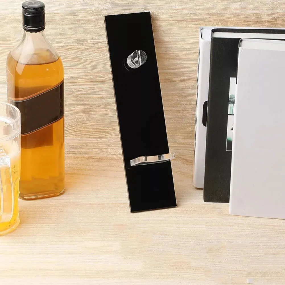 

Acrylic Cutter Display Rack Clear Desktop Organizer For Kitchen Utensil Storage Tiered Shelf Bracket Decorative Stand