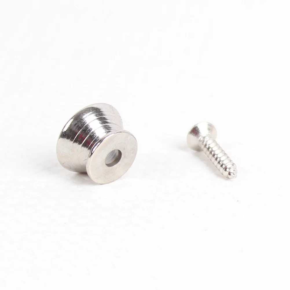 6 Stuks Akoestische Gitaar Houten Gesp Fixator Rock Steady Schroef Bout Met Beschermende Pakking Volksmuziek Gitaar Accessoires