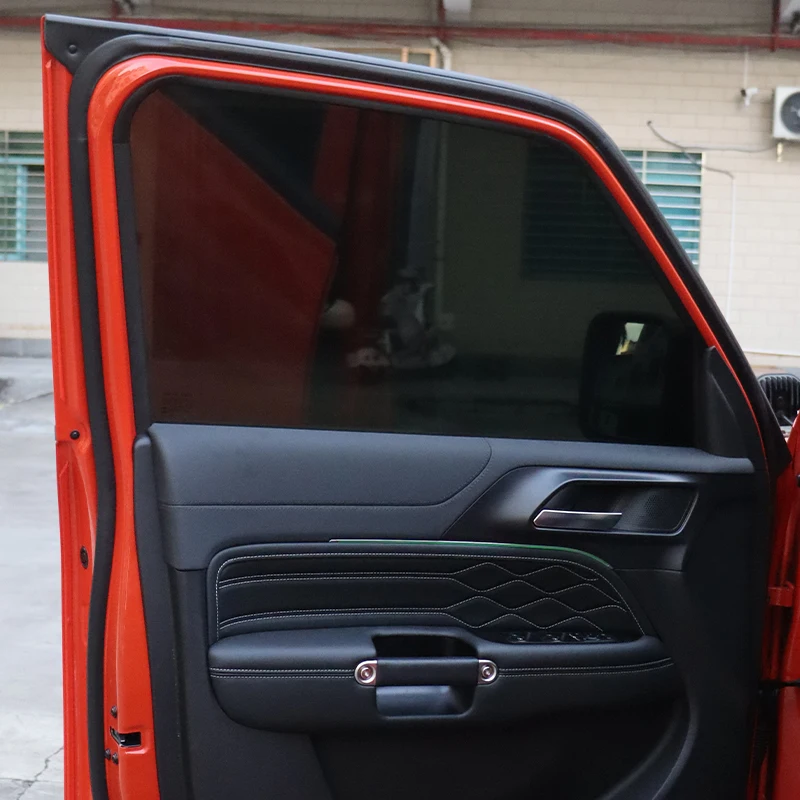2PCS Black PDLC Electric Smart Tint Film Switchable Dimming Privacy Protective Film for Van SUV Car Side Windows
