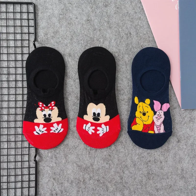 summer Casual Cute women Socks animal Cartoon Mouse Duck socks Cotton invisible funny socks size 35-41Dropshipping