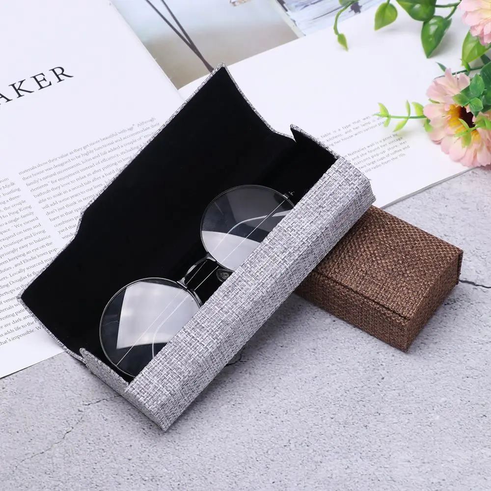 Hard-shell Spectacle Case Men Women Business Glasses Case Portable Anti-extrusion Sunglasses Storage Box Fashion Eyewear Pouch