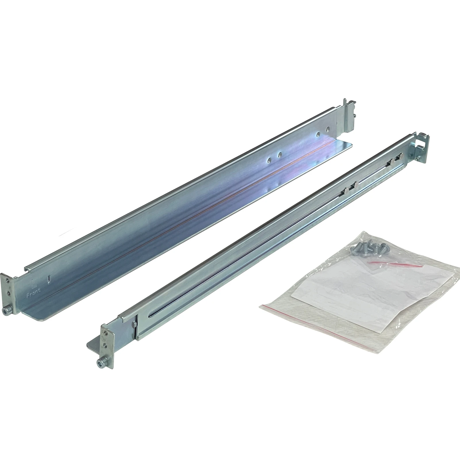 Universal L-shaped chassis bracket non sliding rail type