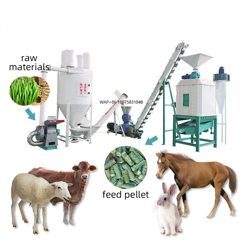 Livestock and poultry breeding feed general small feed crusher equipment
